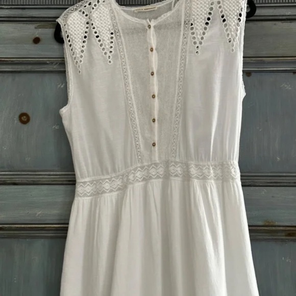Ulla Johnson Coralie Eyelet White Dress size 2 - Picture 8 of 16
